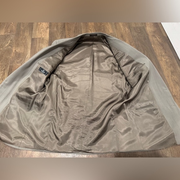 Givenchy Monsieur Vintage Sport Coat Blazer Suit Jacket Tan Size 42/44 USA - Picture 6 of 9